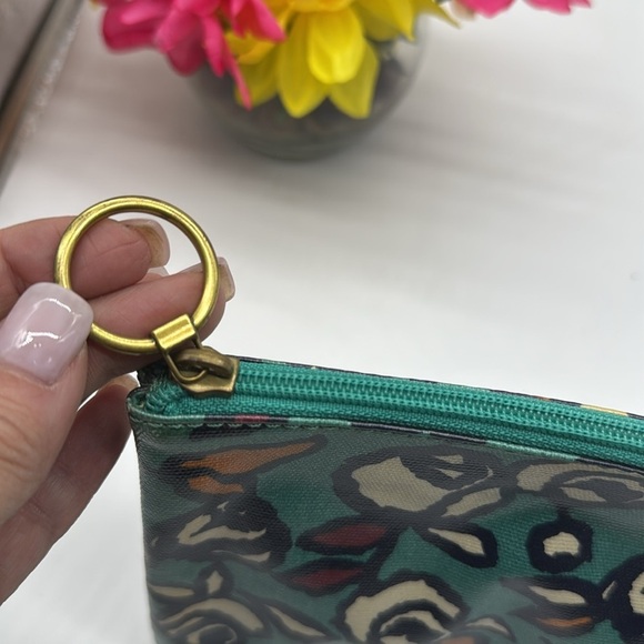 Fossil Vintage Floral Plastic Coated Pouch FP7190 - Picture 4 of 9